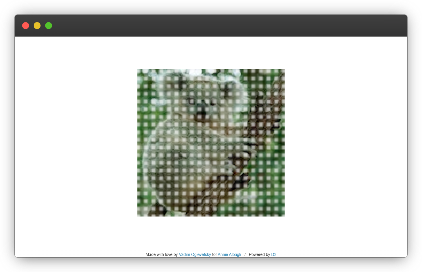 koala unclebigbay drew from the site